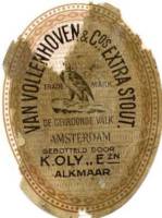 Van Vollenhoven's Bierbrouwerij, Van Vollenhoven & co's Extra Stout