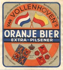 Van Vollenhoven's Bierbrouwerij, Oranje Bier