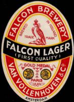 Van Vollenhoven's Bierbrouwerij, Falcon Lager (First Quality)