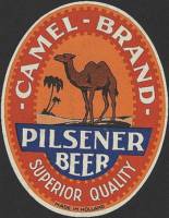 Van Vollenhoven's Bierbrouwerij, Camel Brand Pilsener Beer