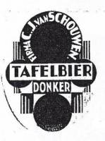 Van Vollenhoven's Bierbrouwerij, C.J. Van Schouwen Tafelbier Donker