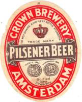 Van Vollenhoven's Bierbrouwerij, Crown Pilsener Beer