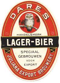 Van Vollenhoven's Bierbrouwerij, Dares Lager-Bier