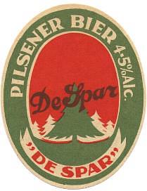Van Vollenhoven's Bierbrouwerij, De Spar Pilsener Bier