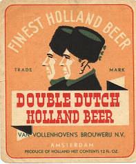 Van Vollenhoven's Bierbrouwerij, Double Dutch Holland Beer