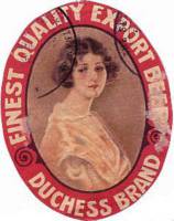 Van Vollenhoven's Bierbrouwerij, Duchess Brand Export Beer