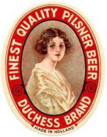 Van Vollenhoven's Bierbrouwerij, Duchess Brand Pilsner Beer