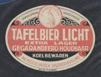 Van Vollenhoven's Bierbrouwerij, De Gekroonde Sperwer Tafelbier Licht