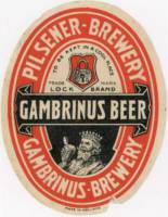 Van Vollenhoven's Bierbrouwerij, Gambrinus Beer Lock Brand