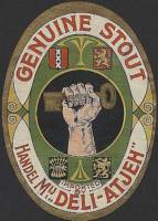 Van Vollenhoven's Bierbrouwerij, Genuine Stout Deli-Atjeh