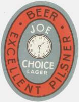 Van Vollenhoven's Bierbrouwerij, Joe Choice Lager