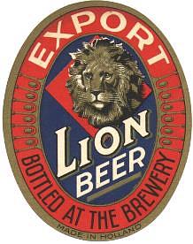 Van Vollenhoven's Bierbrouwerij, Lion Beer Export