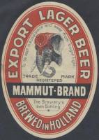 Van Vollenhoven's Bierbrouwerij, Mammut Brand