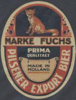Van Vollenhoven's Bierbrouwerij, Marke Fuchs Pilsener Export
