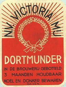 Van Vollenhoven's Bierbrouwerij, N.V. Victoria Mij Dortmunder