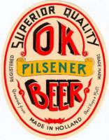 Van Vollenhoven's Bierbrouwerij, OK Pilsener Beer