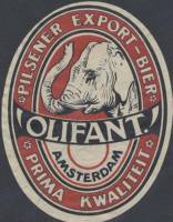 Van Vollenhoven's Bierbrouwerij, Olifant Pilsener Export-bier