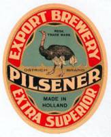Van Vollenhoven's Bierbrouwerij, Ostrich Brand Pilsener