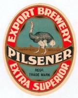 Van Vollenhoven's Bierbrouwerij, Ostrich Brand Pilsener