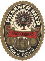 Van Vollenhoven's Bierbrouwerij, Peacock Brand Pilsener Beer
