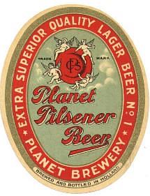 Van Vollenhoven's Bierbrouwerij, Planet Pilsener Beer