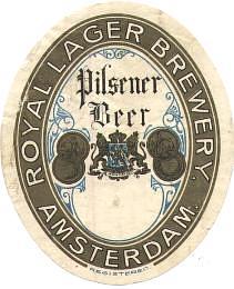 Van Vollenhoven's Bierbrouwerij, Pilsener Beer Royal Lager