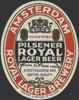 Van Vollenhoven's Bierbrouwerij, Pilsener Royal Lager Beer