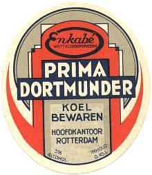 Van Vollenhoven's Bierbrouwerij, Prima Dortmunder Enkabé