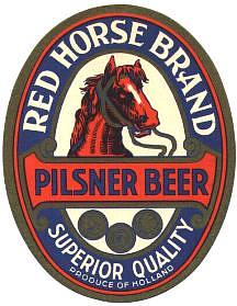 Van Vollenhoven's Bierbrouwerij, Red Horse Brand Pilsner Beer