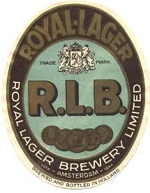 Van Vollenhoven's Bierbrouwerij, R.L.B. Royal Lager