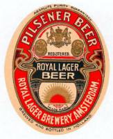 Van Vollenhoven's Bierbrouwerij, Royal Lager Beer Pilsener