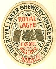Van Vollenhoven's Bierbrouwerij, Royal Lager Export Pilsener