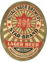 Van Vollenhoven's Bierbrouwerij, Star Brand Lager Beer