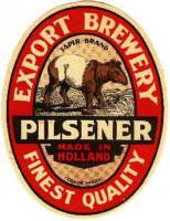 Van Vollenhoven's Bierbrouwerij, Tapir Brand Pilsener