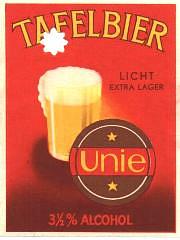 Van Vollenhoven's Bierbrouwerij, Unie Tafelbier