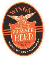 Van Vollenhoven's Bierbrouwerij, Wings Pilsener Beer