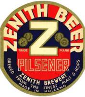 Van Vollenhoven's Bierbrouwerij, Zenith Beer Pilsener