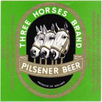 Bierbrouwerij De Vriendenkring, Three Horses Brand Pilsener Beer