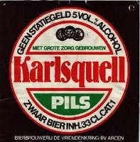 Bierbrouwerij De Vriendenkring, Karlsquell Pils