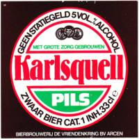 Bierbrouwerij De Vriendenkring, Karlsquell Pils