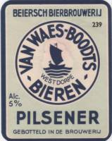 Beiersch Bierbrouwerij van Waes-Boodts, Pilsener