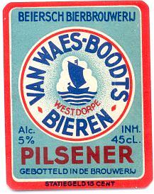 Beiersch Bierbrouwerij van Waes-Boodts, Pilsener