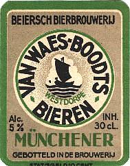 Beiersch Bierbrouwerij van Waes-Boodts, Münchener