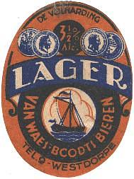 Beiersch Bierbrouwerij van Waes-Boodts, Lager