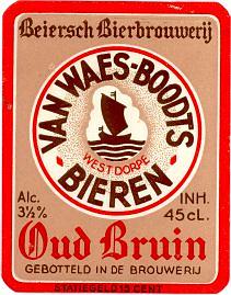 Beiersch Bierbrouwerij van Waes-Boodts, Oud Bruin