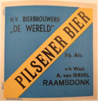 Bierbrouwerij De Wereld (Raamsdonk), Pilsener Bier