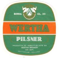 Wertha Brouwerij, Pilsner Birra