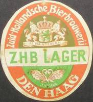 Zuidhollandse Bierbrouwerij (ZHB), Z.H.B. Lager