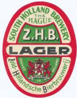 Zuidhollandse Bierbrouwerij (ZHB), Z.H.B. Lager