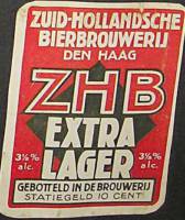 Zuidhollandse Bierbrouwerij (ZHB), Z.H.B. Extra Lager